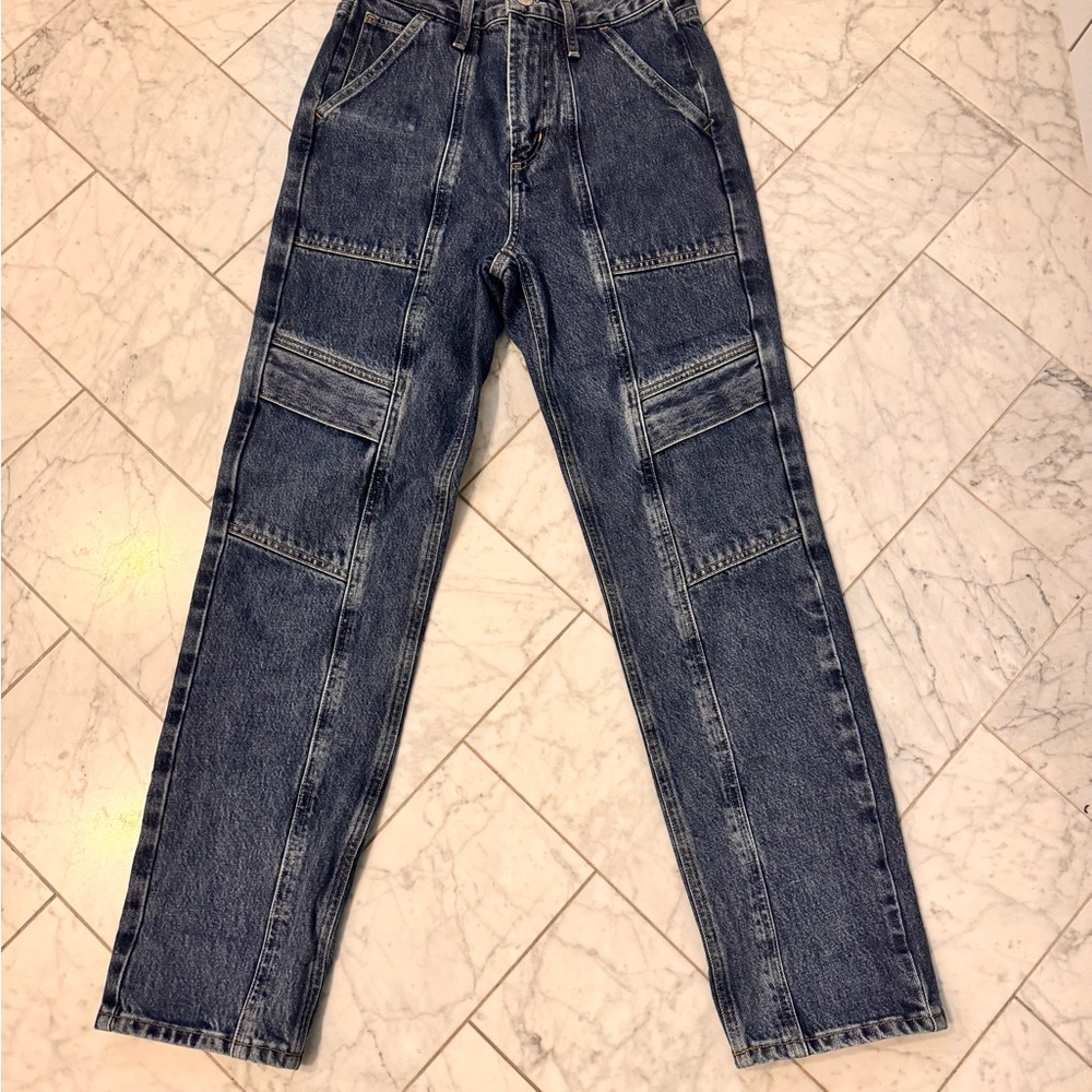 Agolde Denim Cargo Jeans